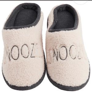 🌟NWT🌟 Rae Dunn “Snooze” Mule Slippers (For Women - Medium - 7/8)❣️
